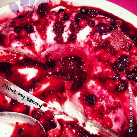 Panna cotta ai frutti rossi