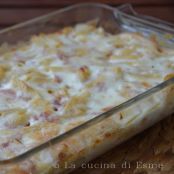 Pasta al forno bianca