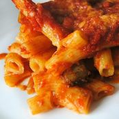 Pasta con le melanzane al forno alla siciliana