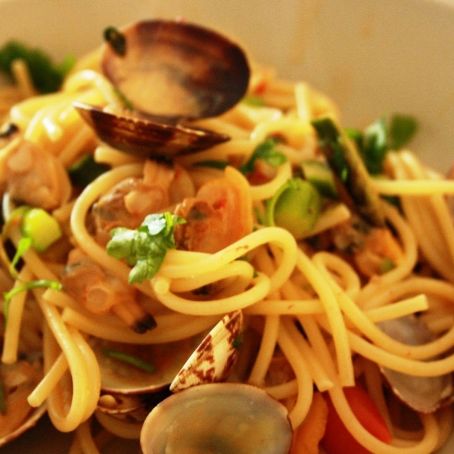 Spaghetti e vongole classici