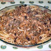 PASTA CON LE SARDE ALLA TRAPANESE