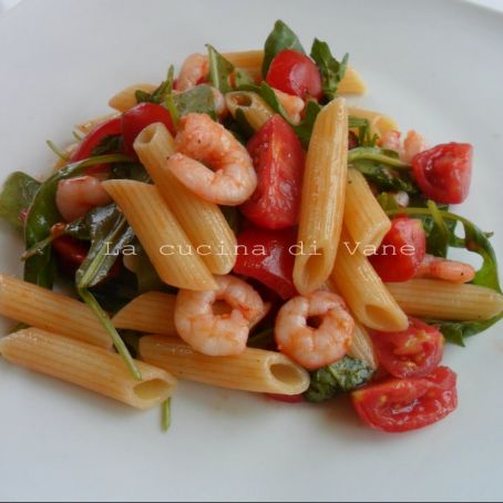 PASTA RUCOLA E GAMBERETTI