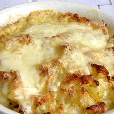 Gratin di patate e besciamella