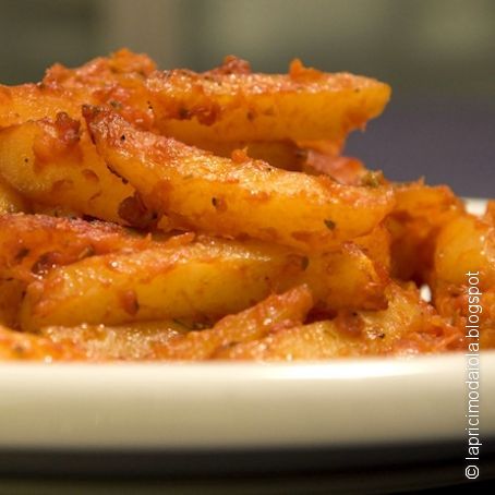 Patate al forno rosse