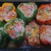 Peperoni ripieni al forno - Tappa 3