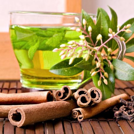 Infuso rinfrescante alla menta