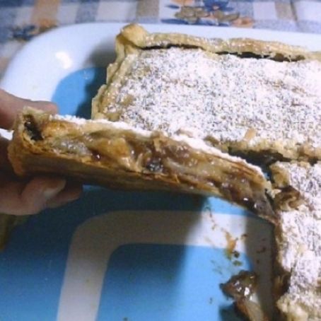 Sfogliata pere e nutella