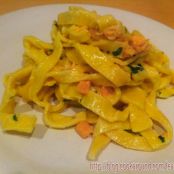 Fettuccine al salmone