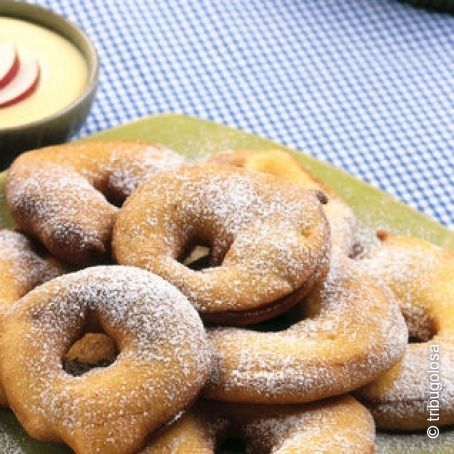 frittelle di apple al profumo di vaniglia