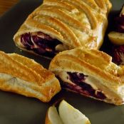 Strudel di scamorza e radicchio