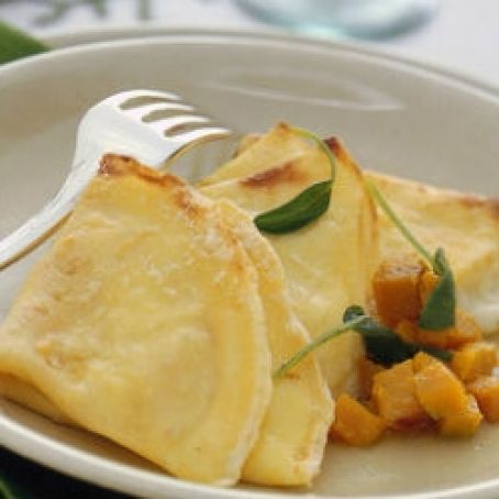 Angela e le crespelle alla fonduta di fontina