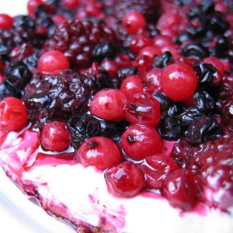 Crostata del bosco con crema pasticcera