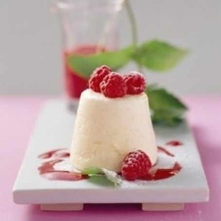 Bavarese Yogurt e Lamponi