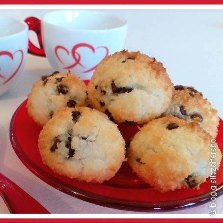 Biscotti cocco e cioccolato