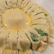Girasole con ricotta e spinaci - Tappa 5