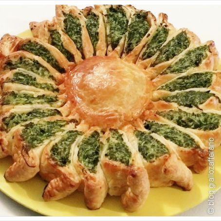 Girasole con ricotta e spinaci