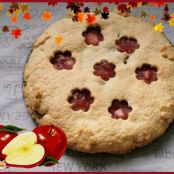 Torta con mele cotte