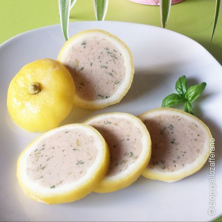 Limoni ripieni al tonno