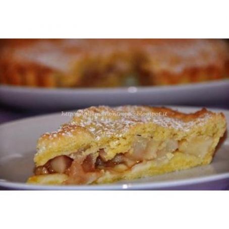 Torta di mele e nocciole