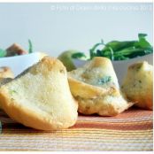 Mini Piramidi con rucola e robiola