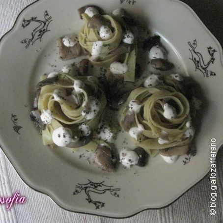 Tagliatelle alla boscaiola