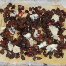 Pizza con le melanzane