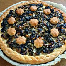 Open pizza con scarola