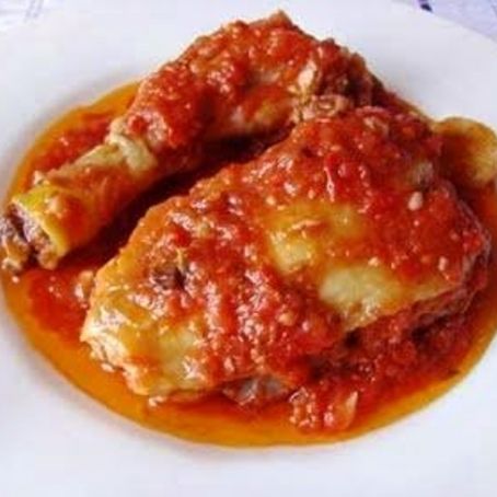 POLLO ALLA CACCIATORA