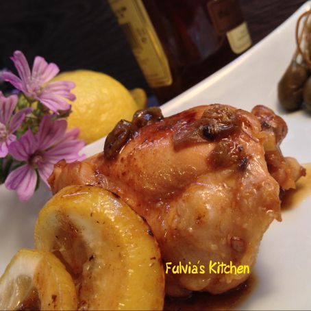 Ricetta light: Pollo con capperi e limone