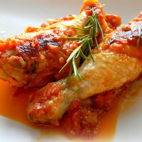 POLLO ALLA CACCIATORA