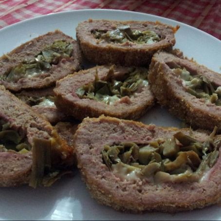 Polpettone con i carciofi