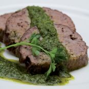 Polpettone in salsa verde