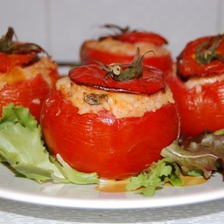 oO POMODORI RIPIENI DI RISO Oo