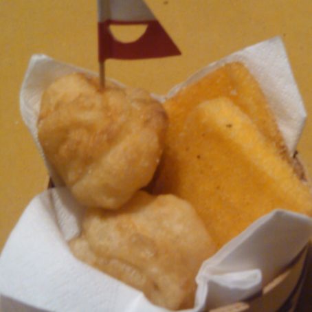 SGAGLIOZZE E POPIZZE CON PANZEROTTI DI PATATE