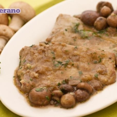Scaloppine ai funghi