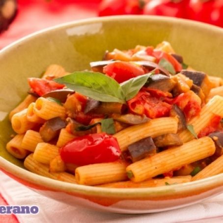 Pasta con le melanzane