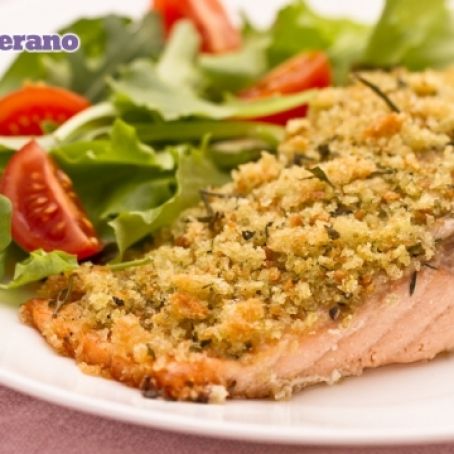 Salmone croccante