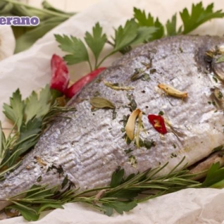 Orata al cartoccio