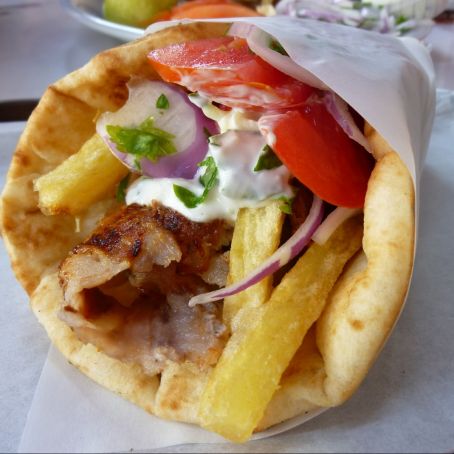 PITA GYROS E FETA AL FORNO... RICETTE GRECHE