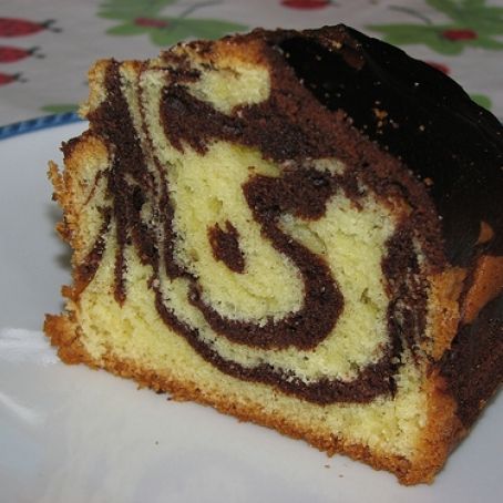 Ciambellone bicolore