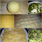 Ravioli ripieni di asparagi - Tappa 1