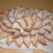 Ravioli fritti  dolci con ricotta e cioccolato - Tappa 2