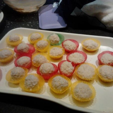 Tartufini pseudo Raffaello