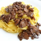 Fettuccine ai funghi champignons