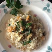 Risotto frutti di mare - Tappa 1