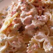 Farfallette al salmone - Tappa 1