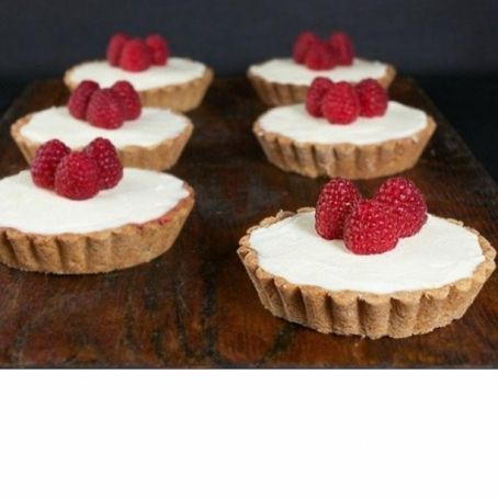 Crostatine al Cioccolato Bianco