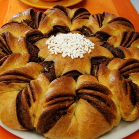STELLA DI PANBRIOCHE ALLA NUTELLA