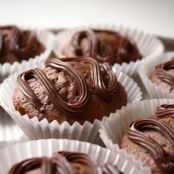 Muffin al cioccolato gianduia semplici
