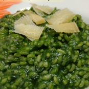 Risotto agli spinaci e parmigiano